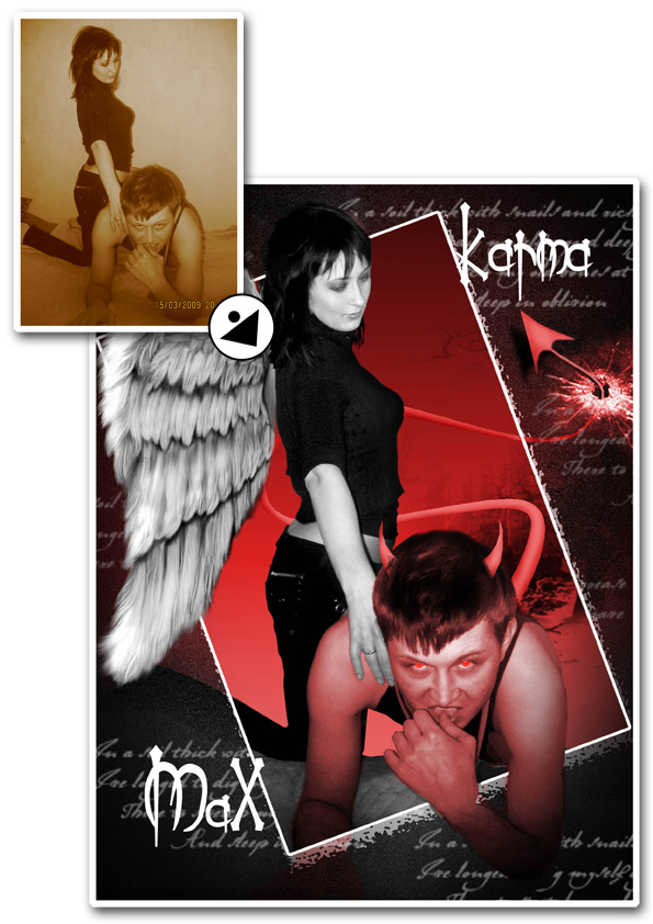 ретушь, замена фона, колажирование