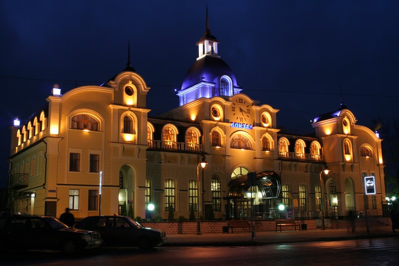 Освещение вокзала