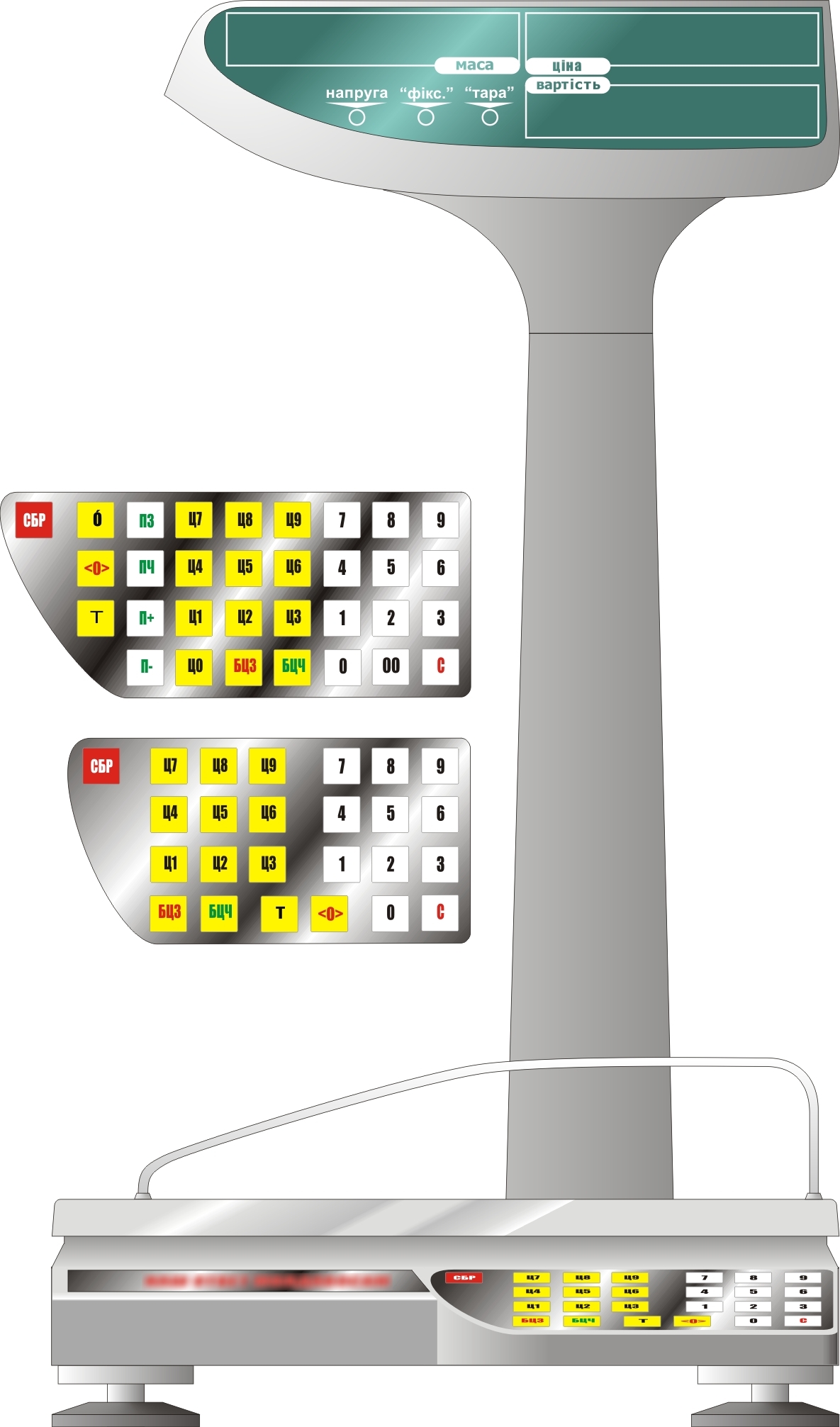 вариант дизайна весов