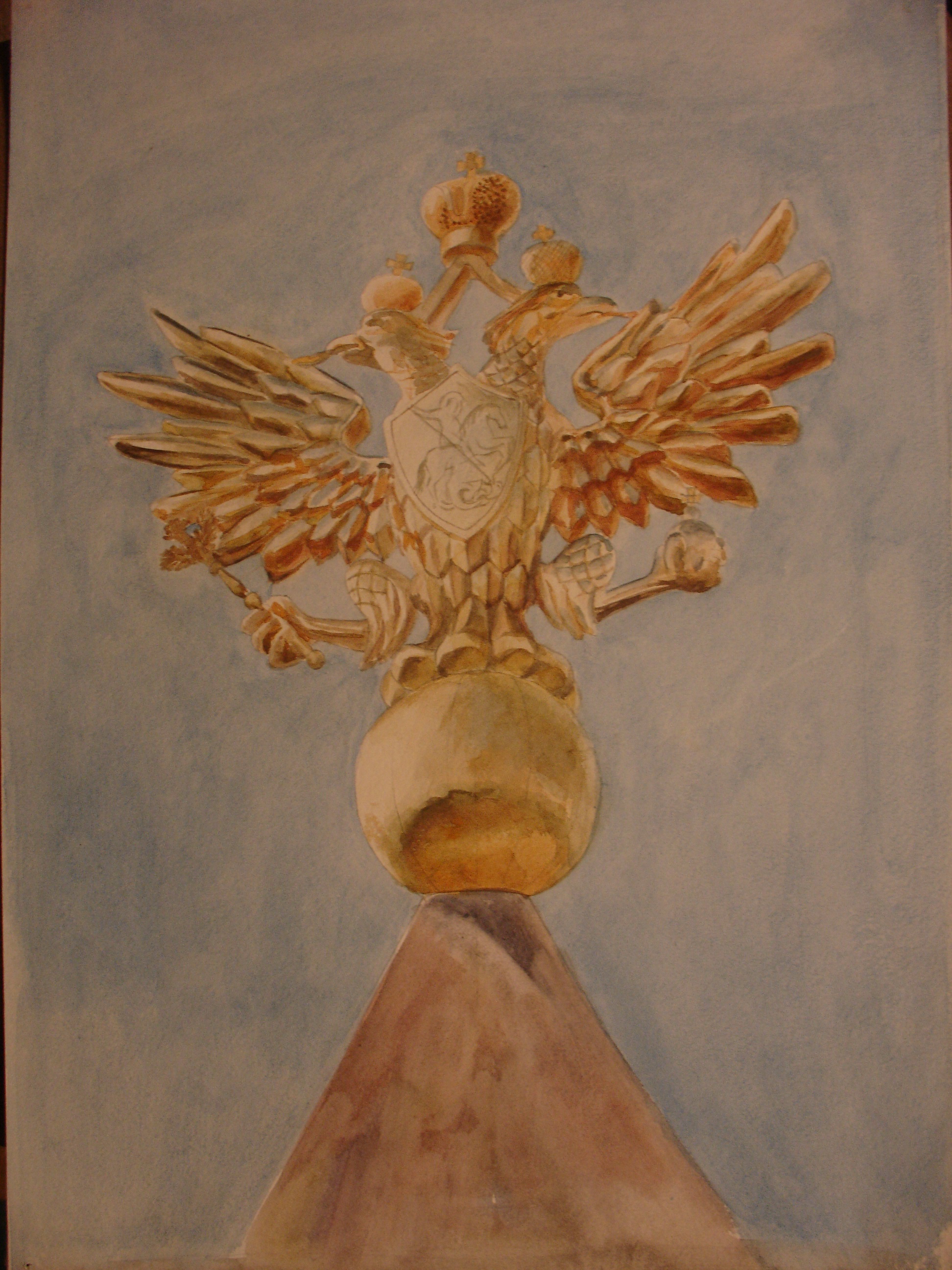 Двуглавый орёл. Коломенское