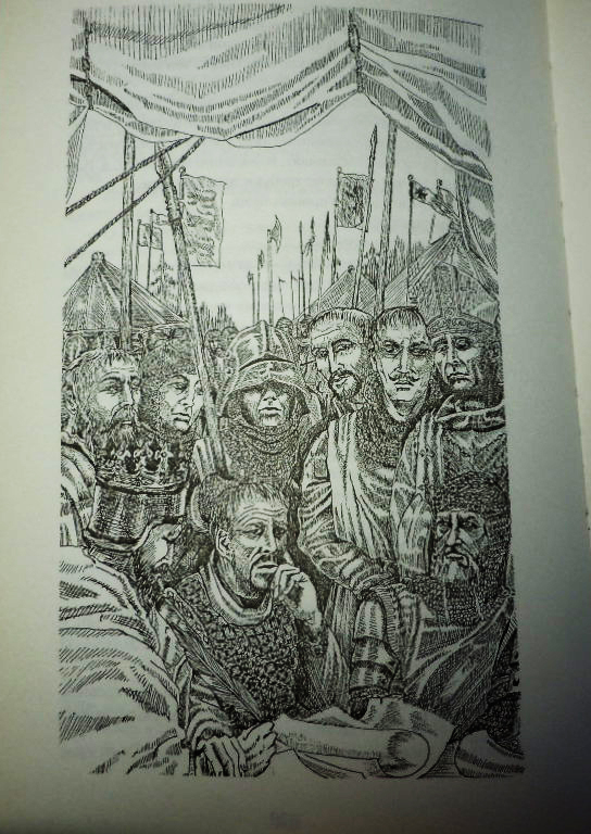 Иллюстрация к книге Д. Бейкер "Небесные мечи"