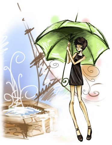 этюд на французскую тематику))