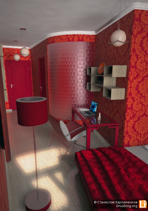 Интерьер гостиничного номера (1)