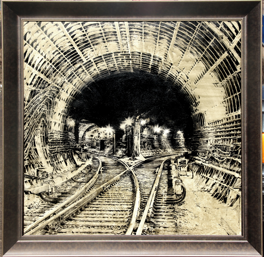 картина маслом (по заказу Московского метрополитена)