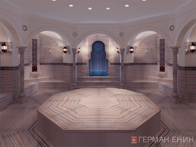 Интерьер хамама