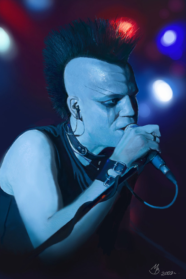 "ПортретGaunA. Diary of Dreams". CG арт.