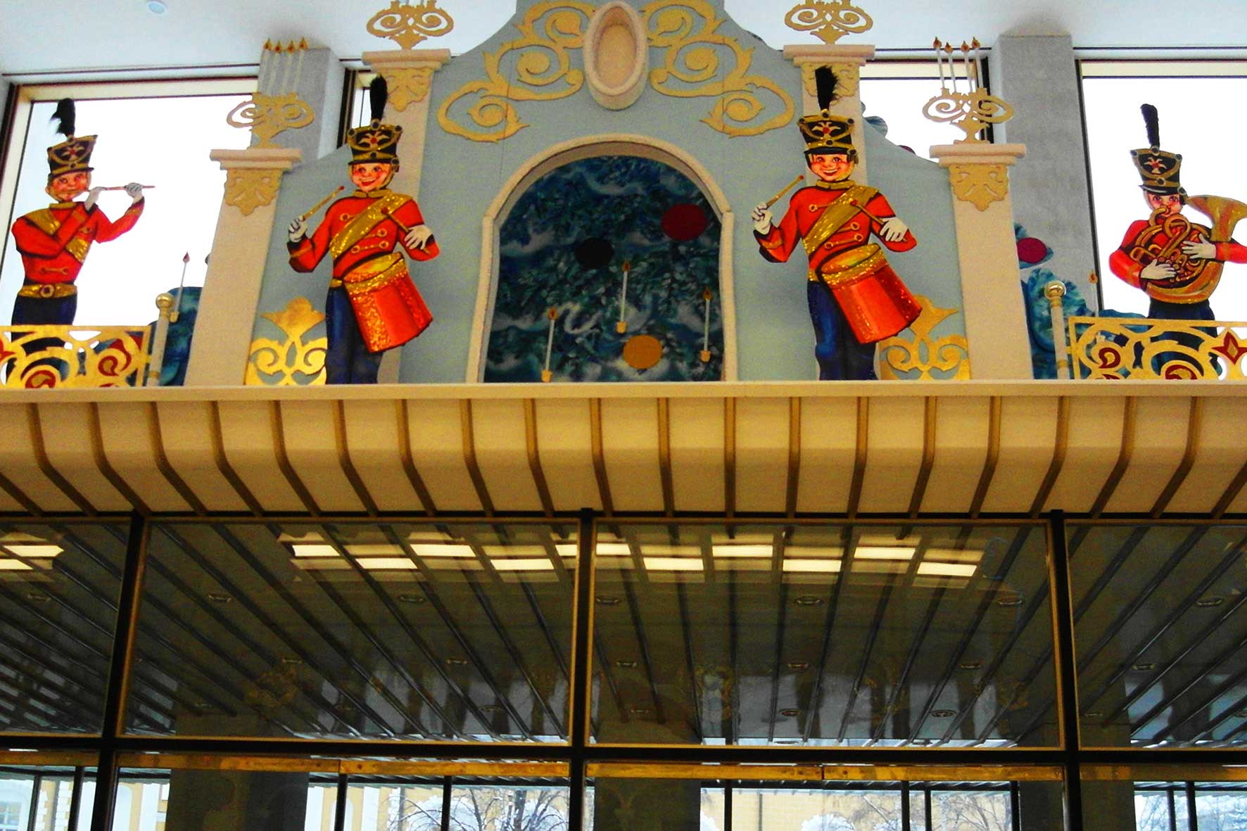 Оформление Кремлёвской ёлки 2011