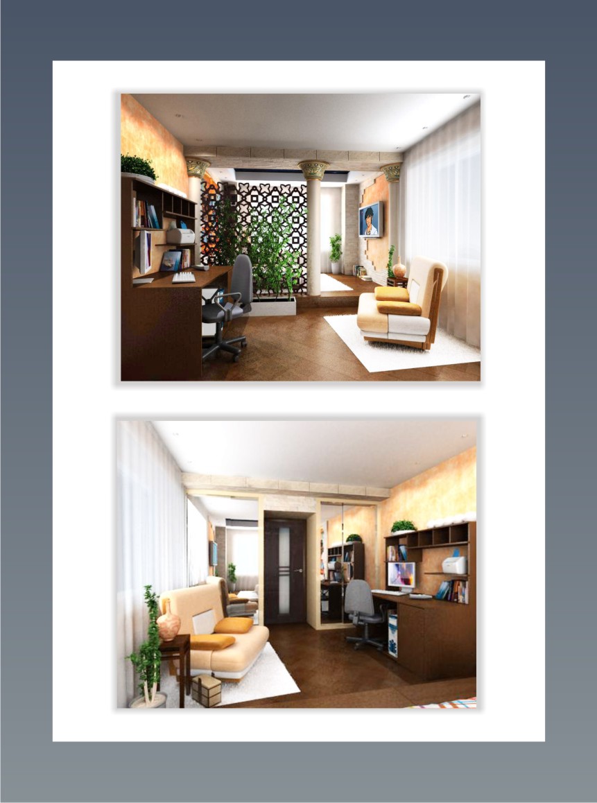 Комната девочки 12 лет_очень любящей Египет