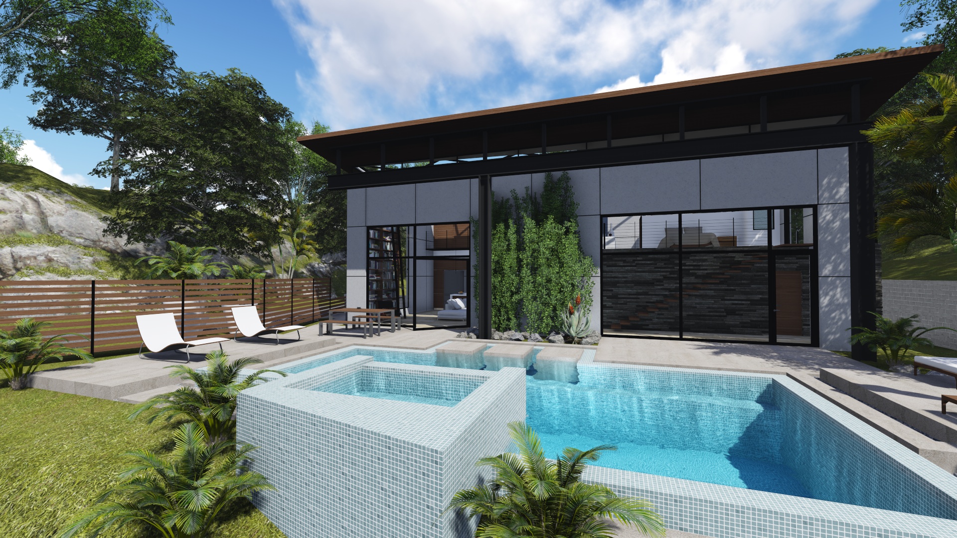 Ландшафтный дизайн частного дома