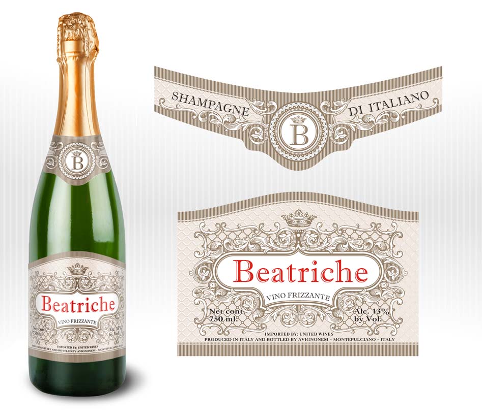 Шампанское "Беатриче"