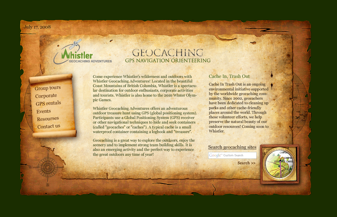 Мой первый сайт