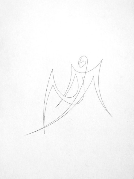 девушка вилка