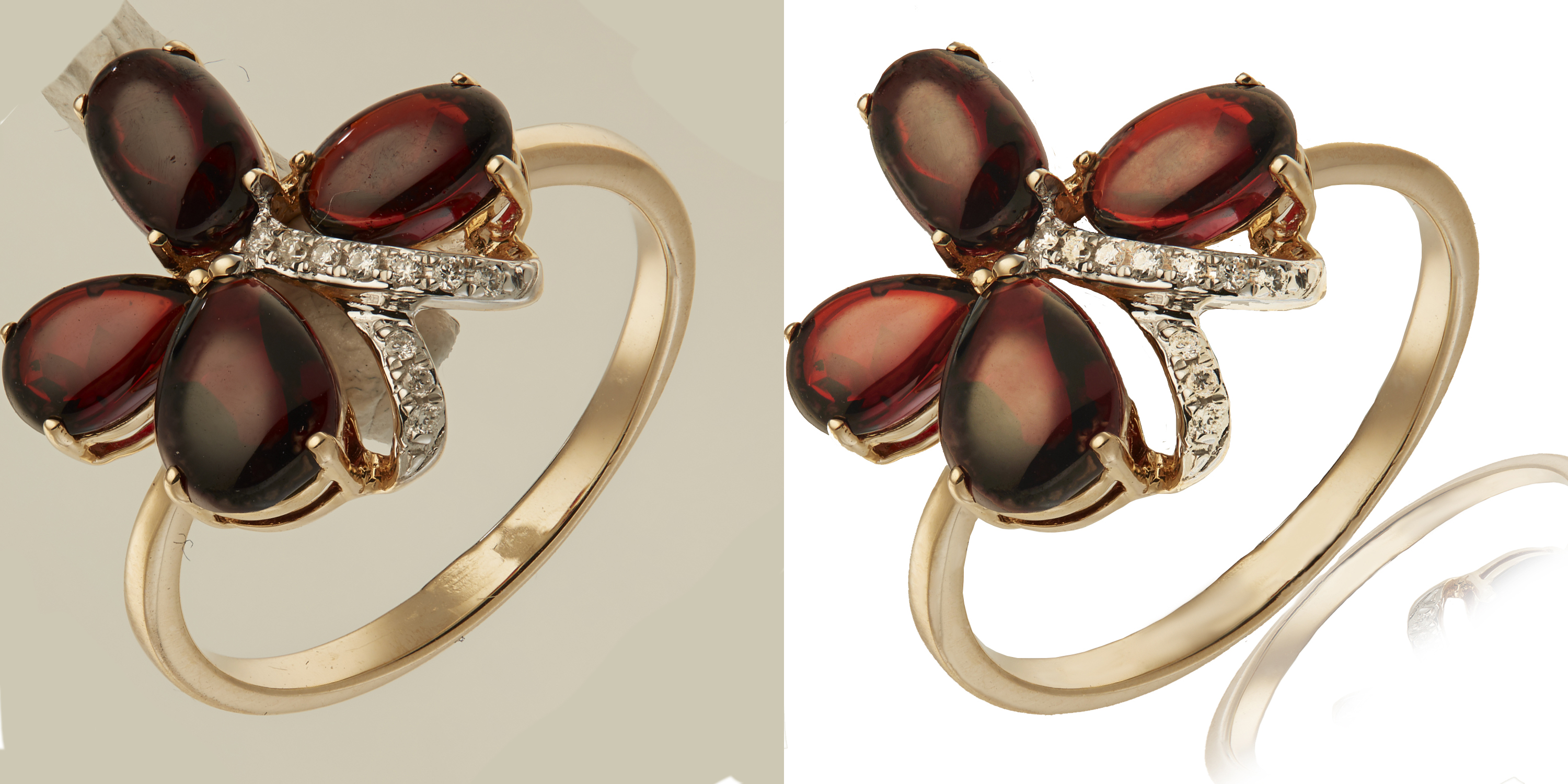 обработка ювелирного изделия