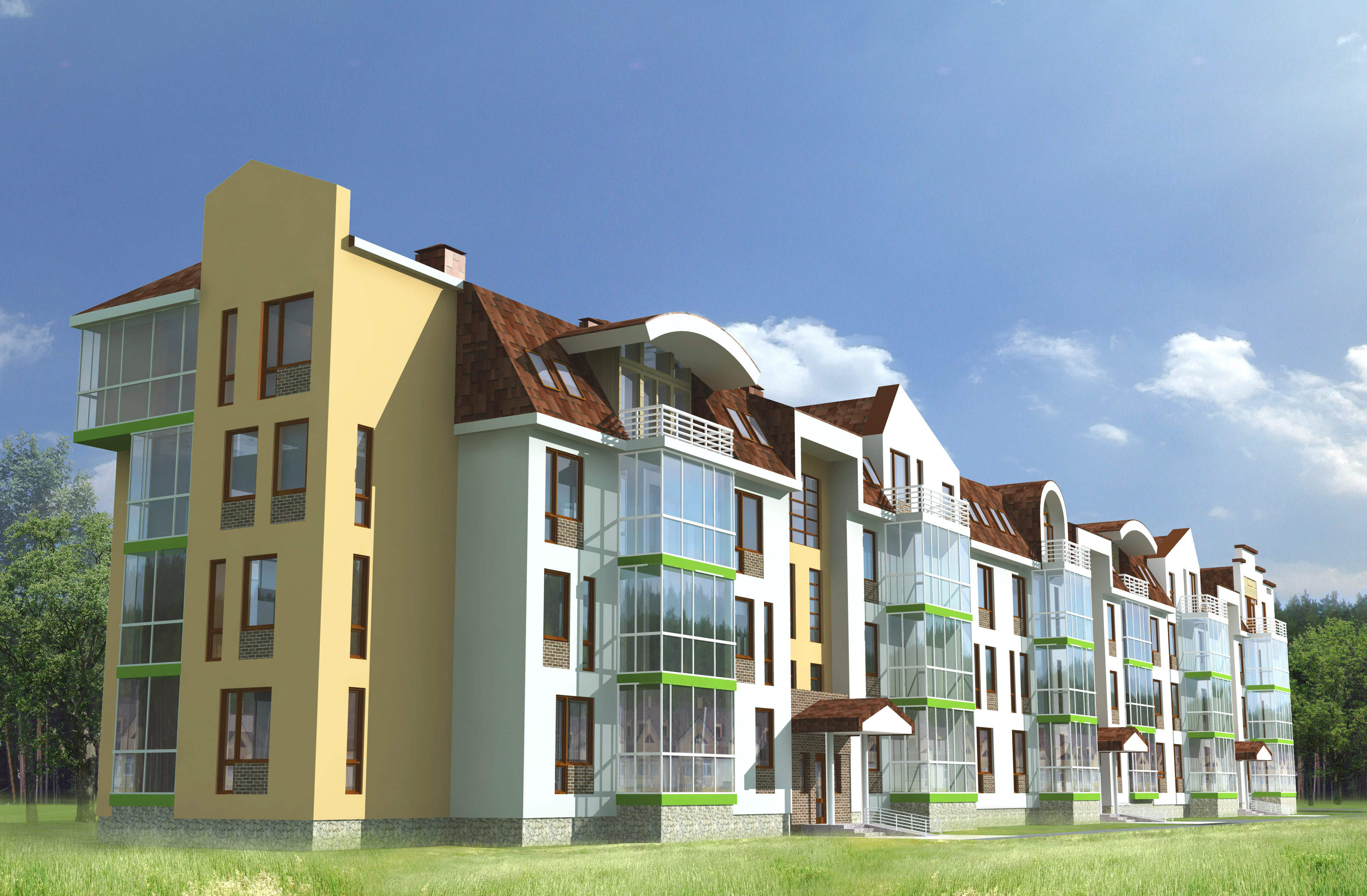 Секционный жилой дом. Карасьеозерский-2. г.Екатеринбург