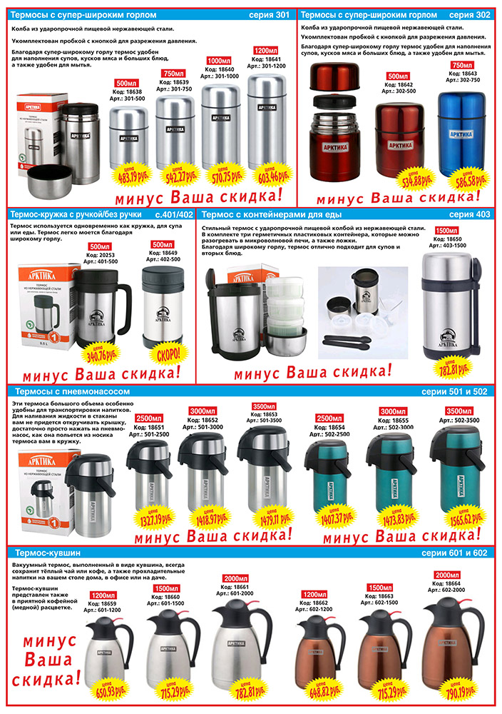 Презентация термосов "Арктика" (стр.4)