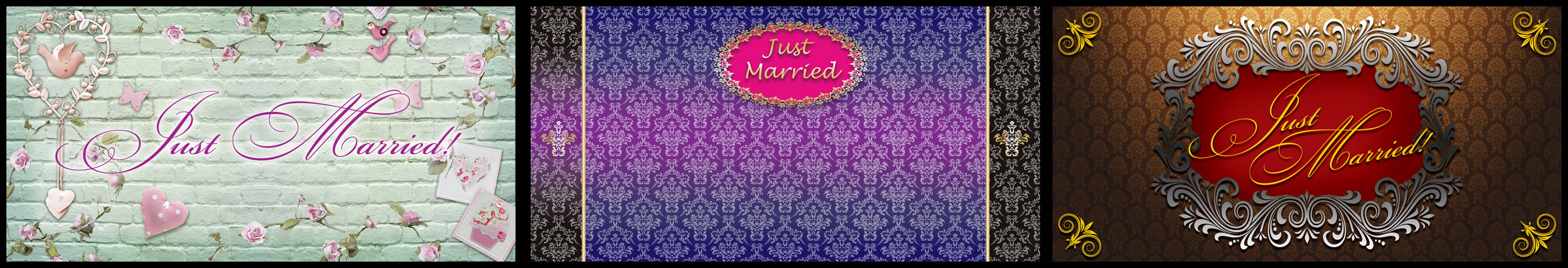 интерьерный баннер в свадебный салон