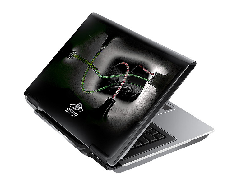 Иллюстрация на крышку ноутбука