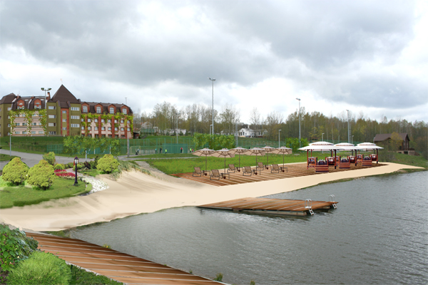 проект оформления парка-отеля "Грумант"