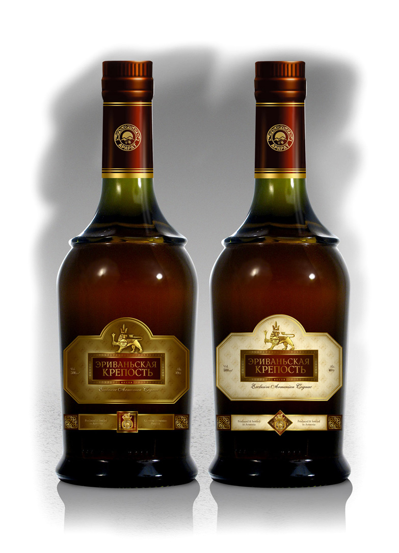 Коньяк "Эриваньская крепость"