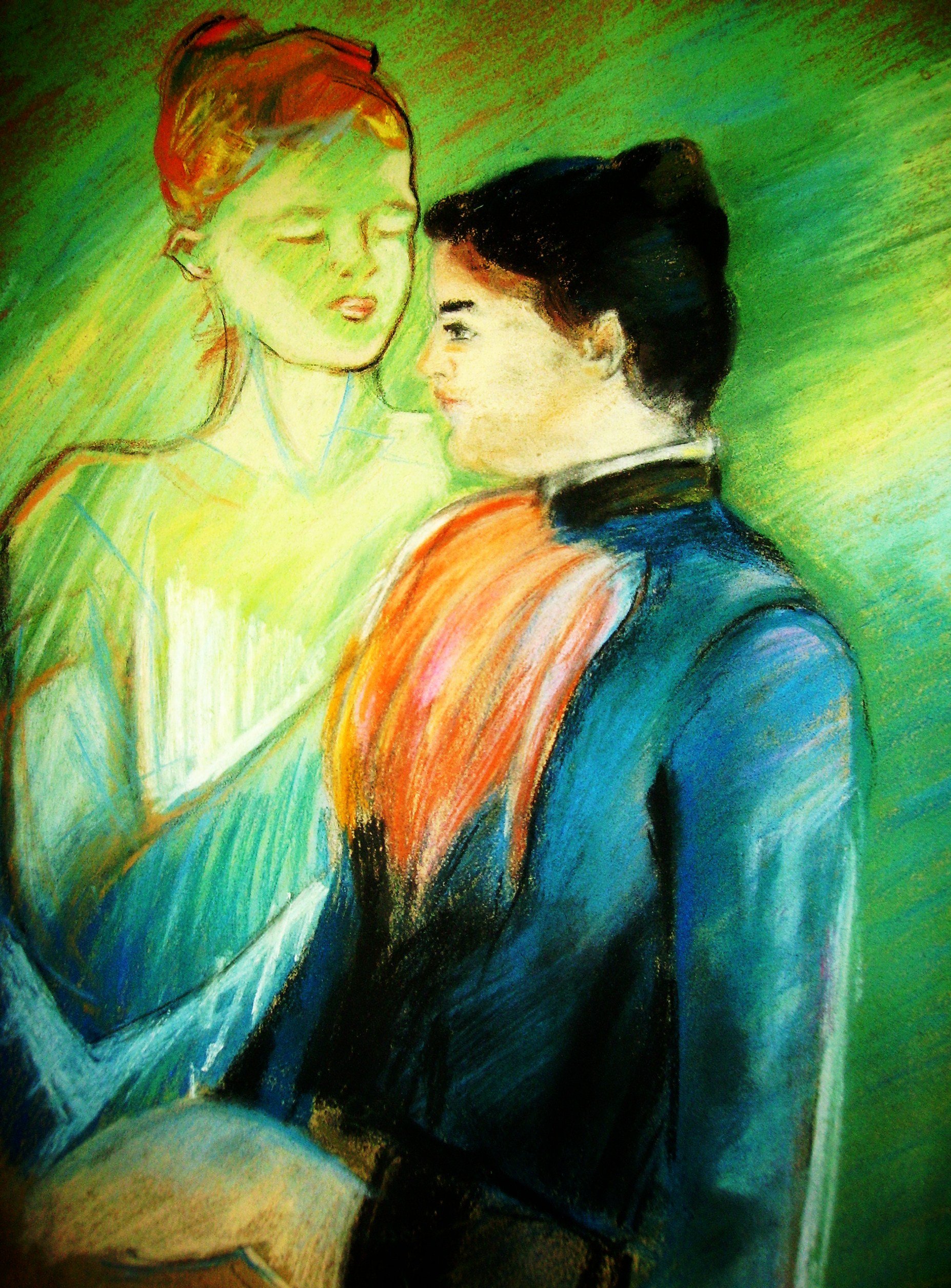 вариация на одну из картин художницы Кассат