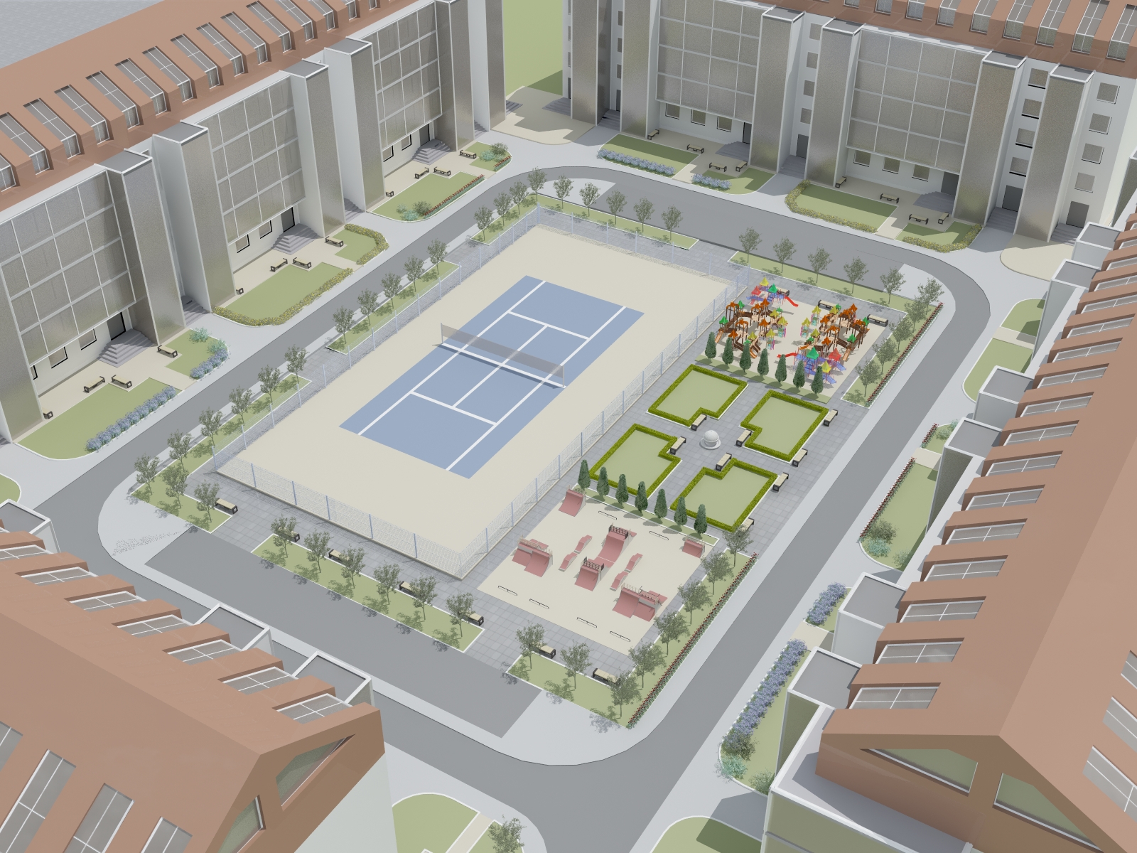 Благоустройство дворовой территории