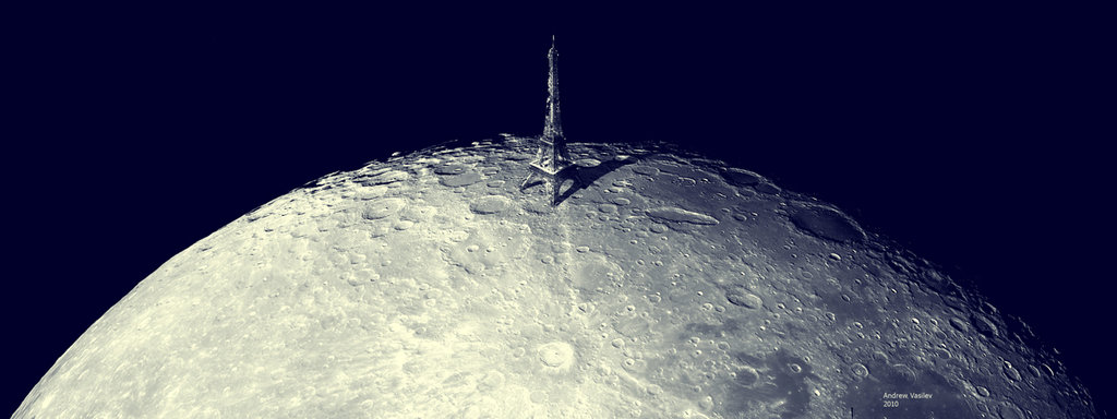 eifel on moon