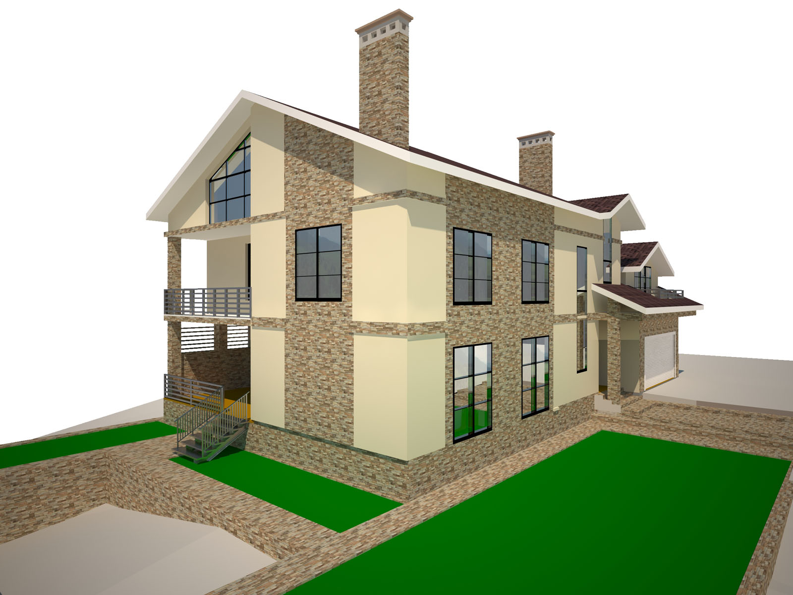 Переделка фасадов, пос.Мысхако