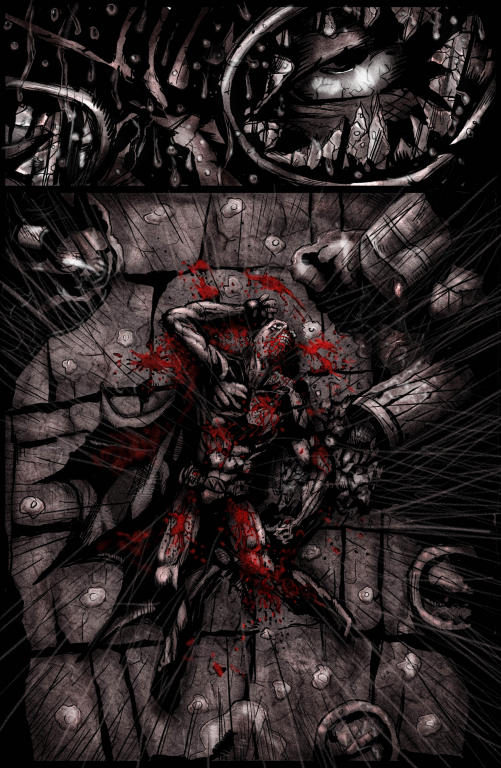 Бетмен ранен )))