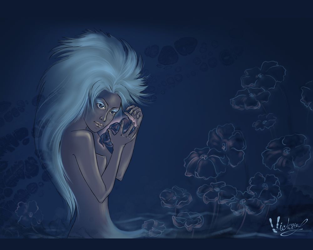 Обои на рабочий стол "С цветком"