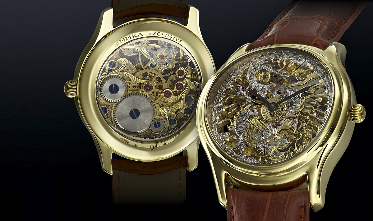 Рекламная фотосъемка ювелирных часов