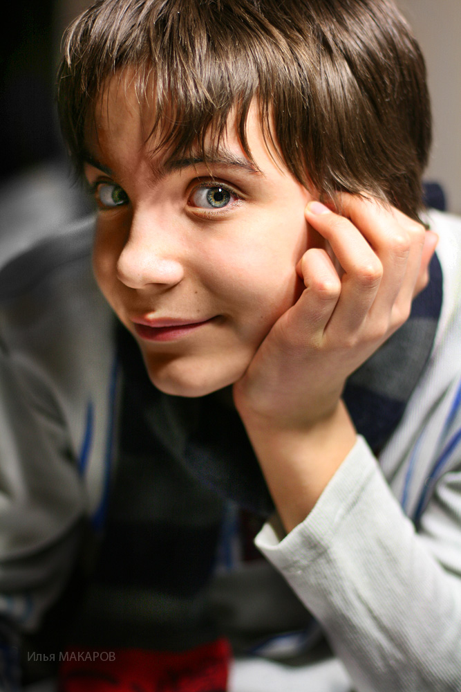портрет молодого актёра