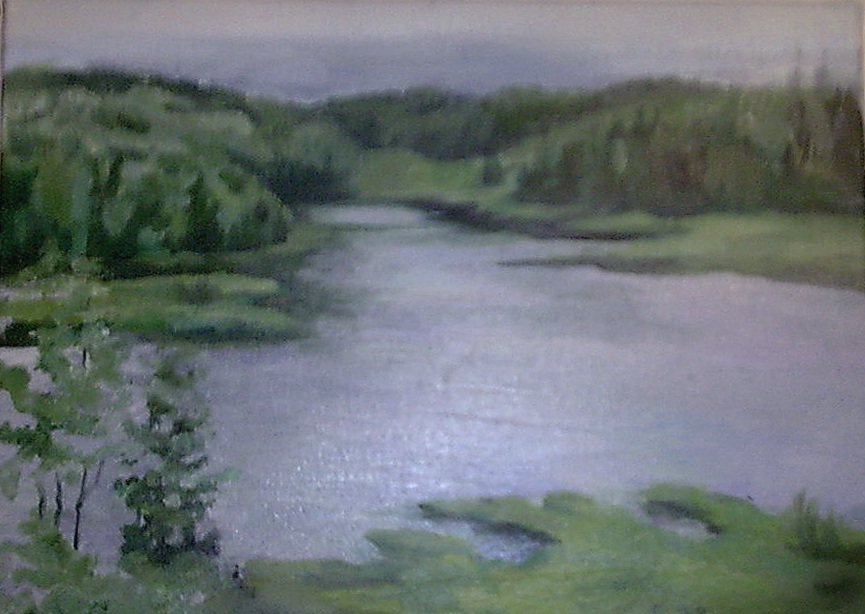 Этюд "Вечер"