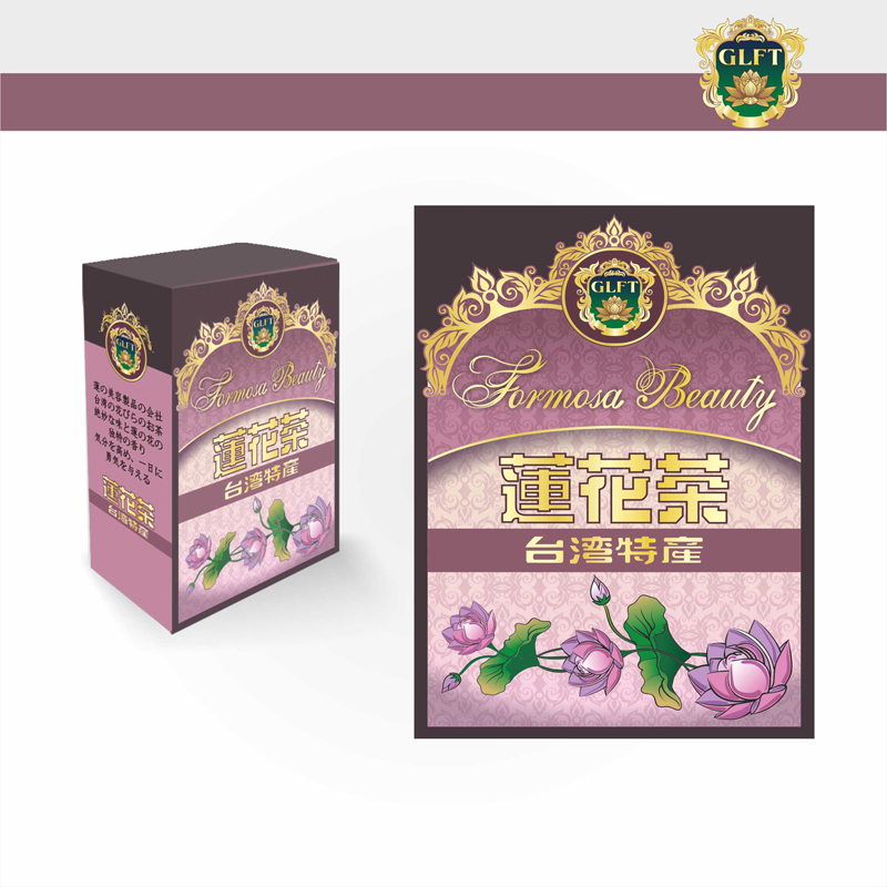 Упаковка для чая из лотоса "крепкий"