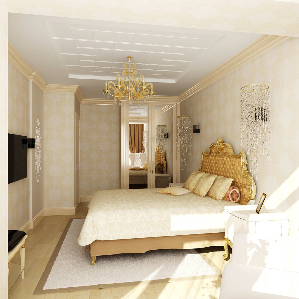 ЖК "Скайфорт". Спальня