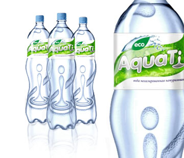 Этикетка воды