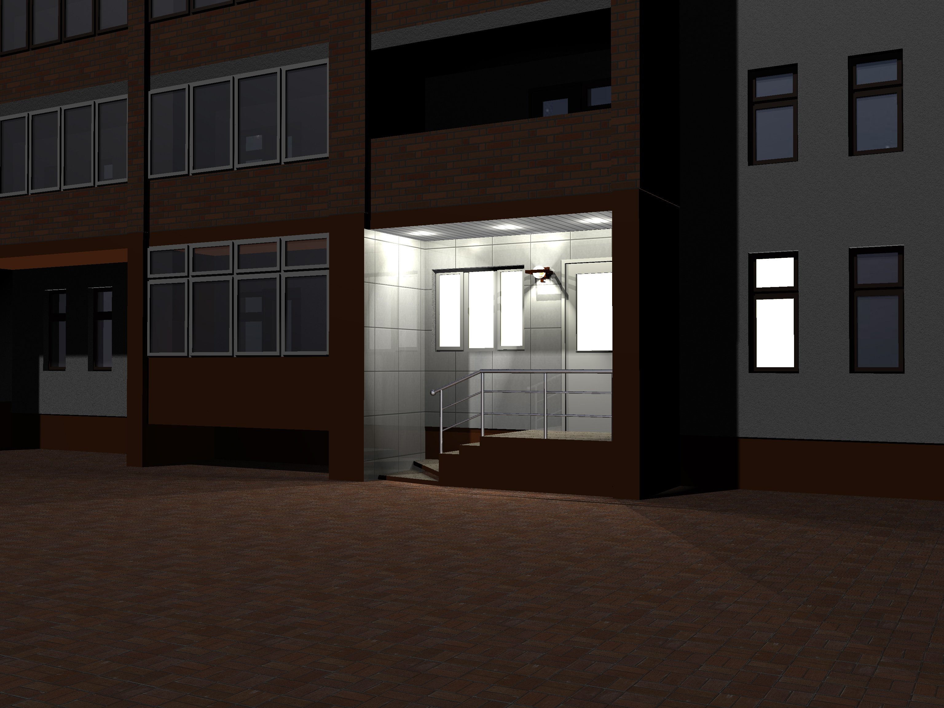 Фасад жилого дома