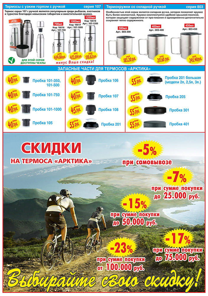 Презентация термосов "Арктика" (стр.6)