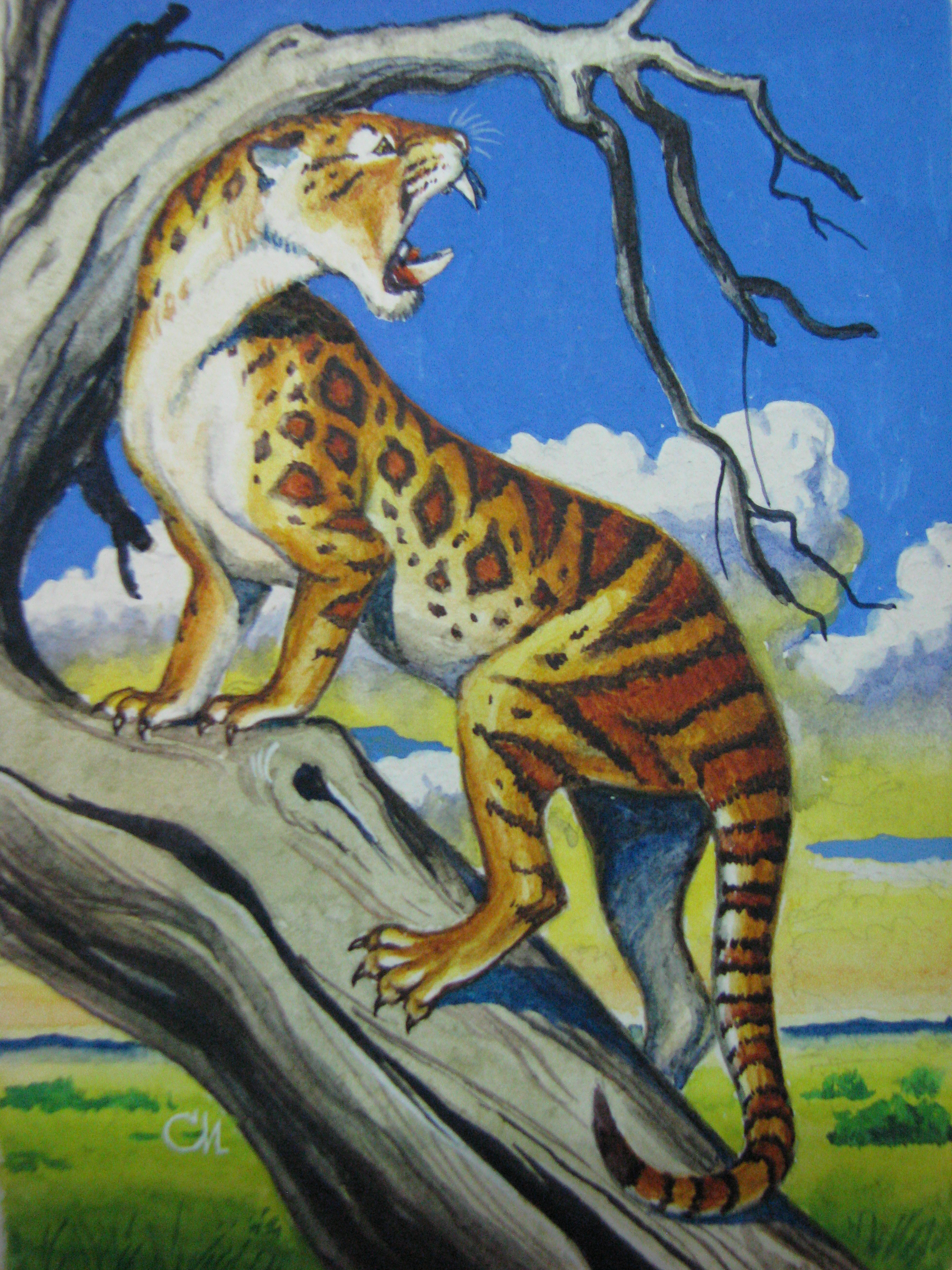 Из цикла "Доисторические животные"