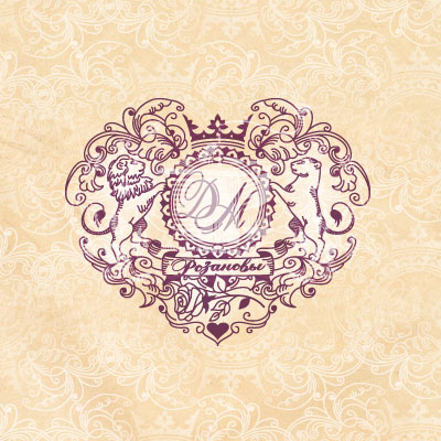 Стилизация под герб и винтаж