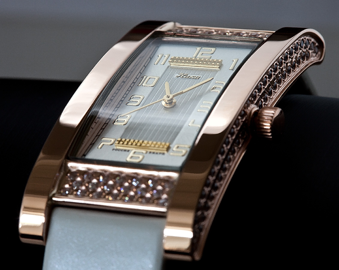 Рекламная фотосъемка часов. Ювелирные часы Ника