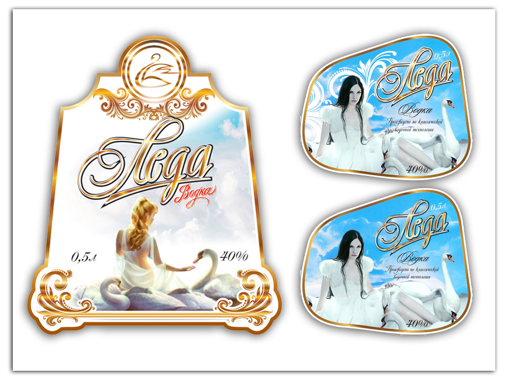 Водка "Леда"