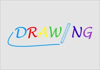 Логотип "DRAWING" (полиграфическая фирма)