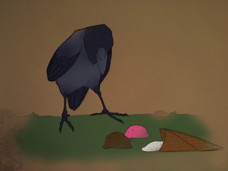 Crown &amp; ice-cream