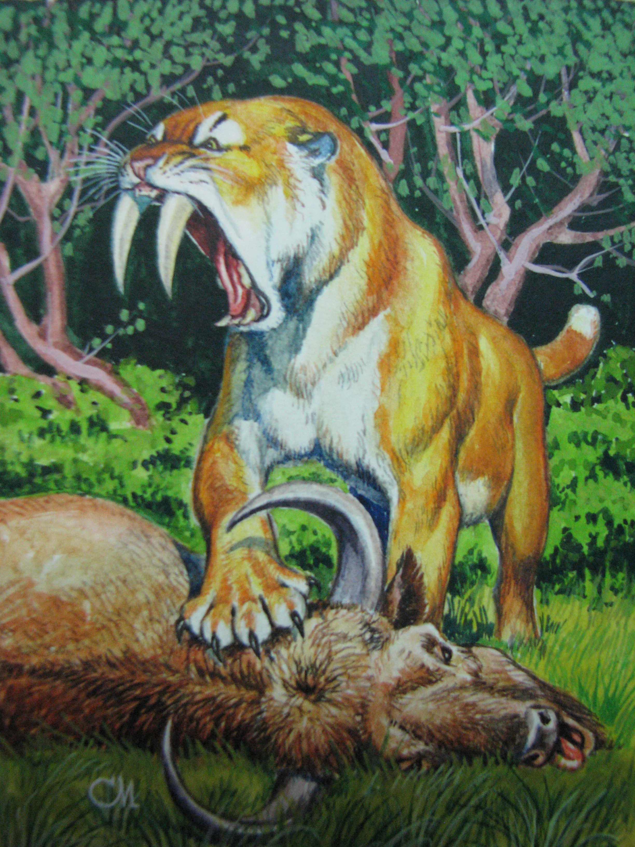 Из цикла "Доисторические животные"