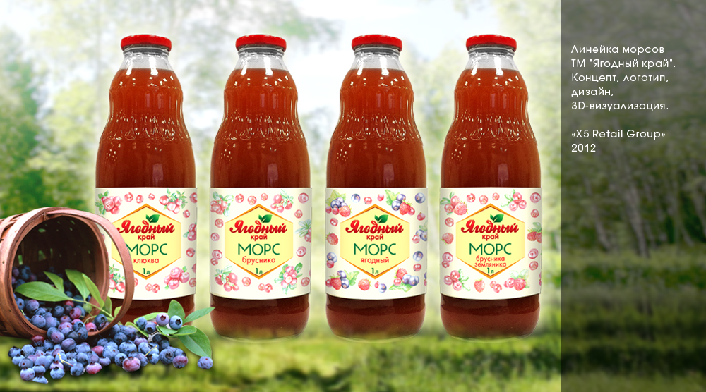 Линейка морсов "Ягодный край"