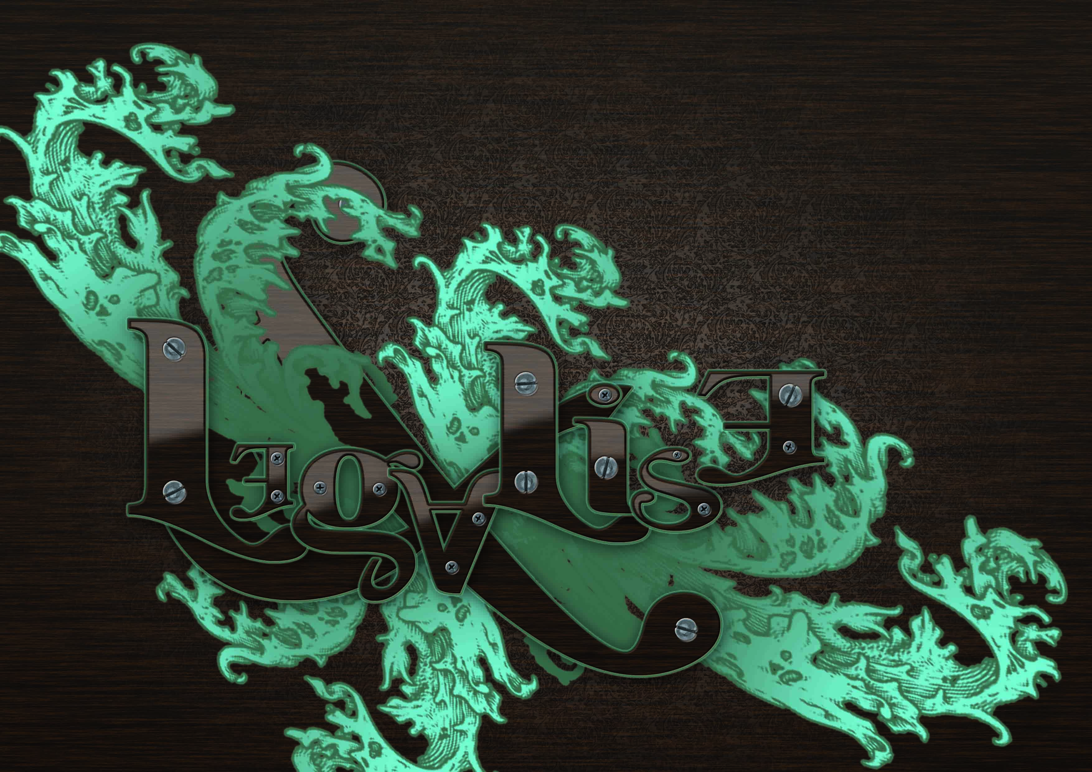 Типографический текст-эффект