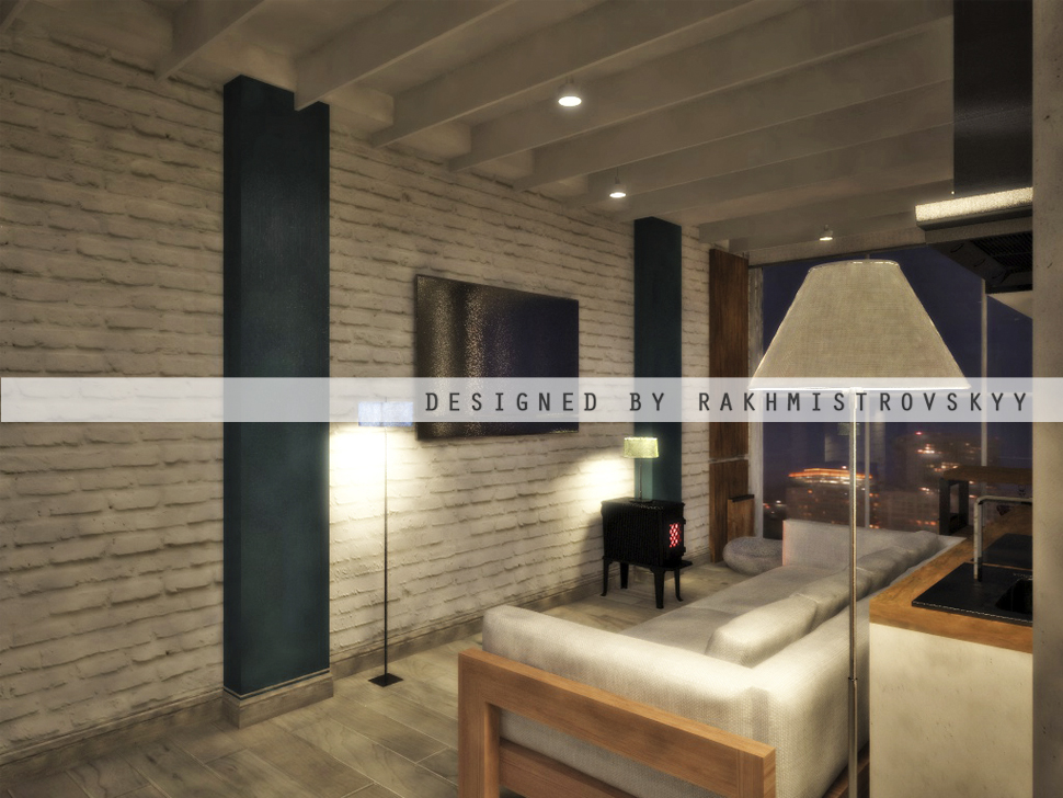 Дизайн-проект квартиры,13. этаж, Сургут