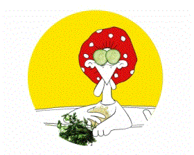 Анимированное меню:"Бульон с лапшой"