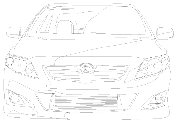 Каркас машины