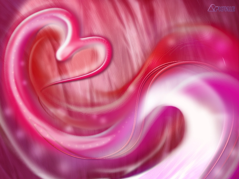 обои для рабочего стола "карамельная любовь"